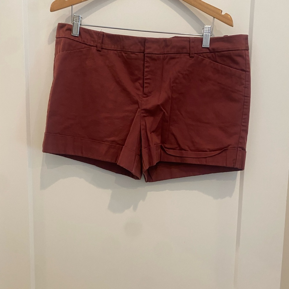 Mossimo Supply Co. Women's Brick Red Shorts